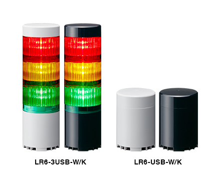 Torre de luz de señal USB (Φ60mm) LR6-USB