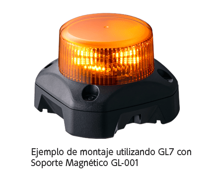 Baliza luminosa rotativa GF7