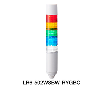 Baliza de señalización Serie LR6 de Módulos LED (Desconexión rápida M12)