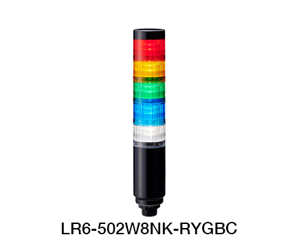 Baliza de señalización Serie LR6 de Módulos LED (Desconexión rápida M12)