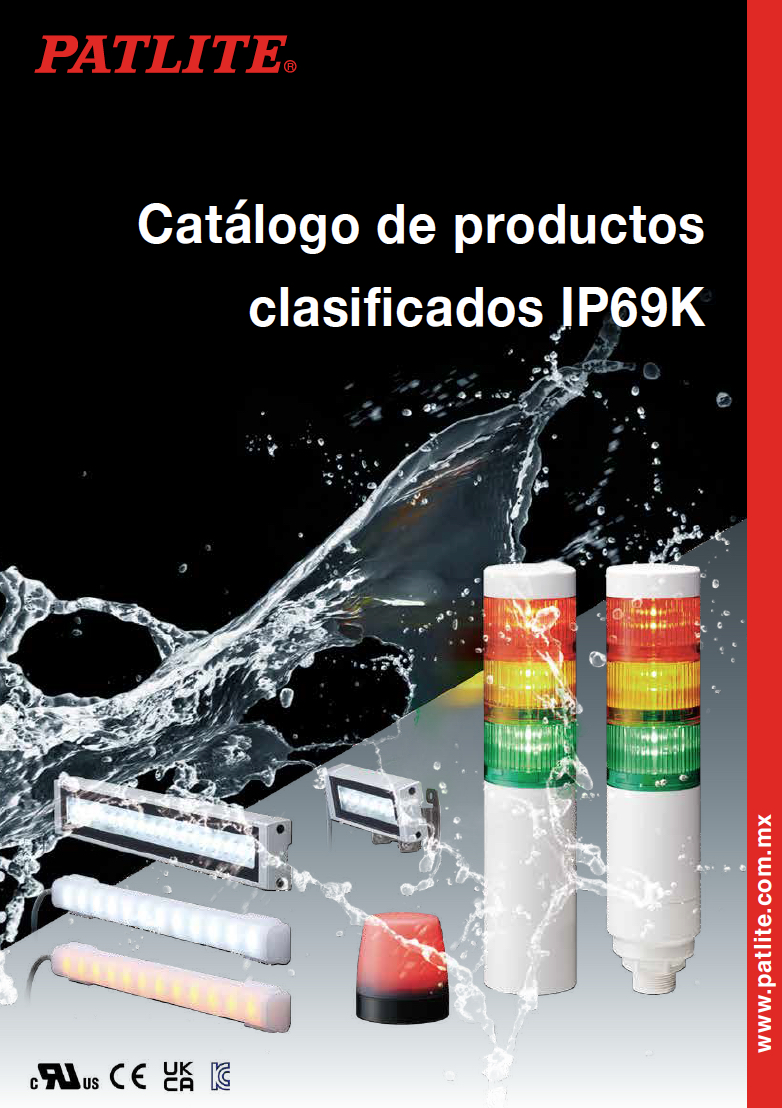 Catálogo de productos<br>clasificados IP69K