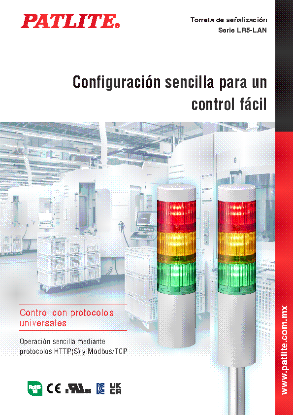 Torreta de señalización<br>LR5-LAN
