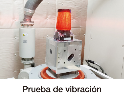 Prueba de vibración
