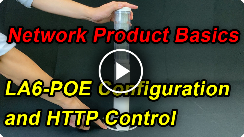 Fundamentos de Productos de Red, Configuración LA6-POE y Control HTTP